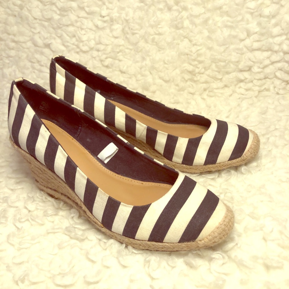 Merona Penelope Wedge Stripped Pump